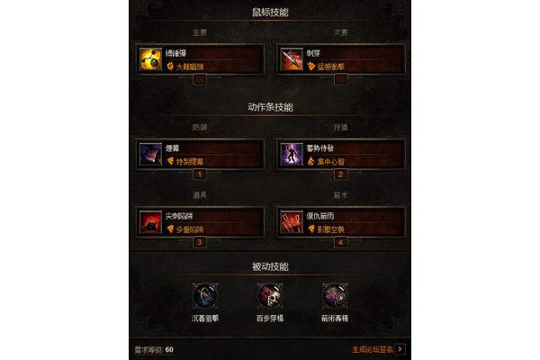 暗黑神猎魔人技能搭配,超级精灵手表猎魔人技能搭配