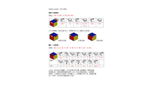 如何玩一个四方块?4乘4魔方怎么拼?
