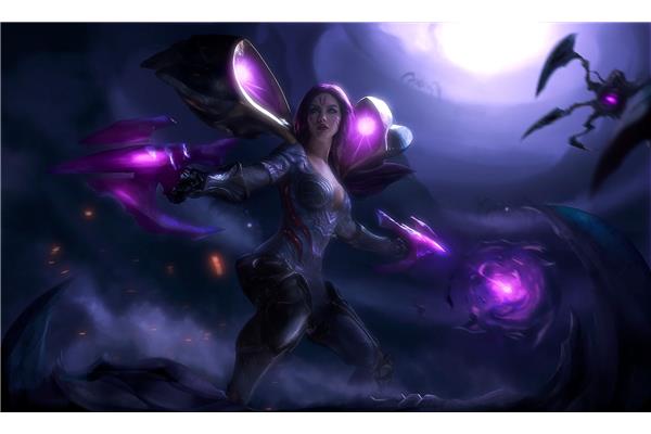 超级世界虚空之女,lol 虚空之女卡莎有哪些技能?