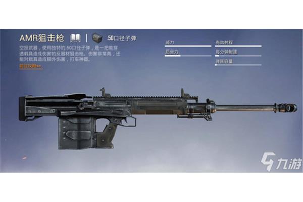 最新空投武器,和平精英狙击枪排行榜