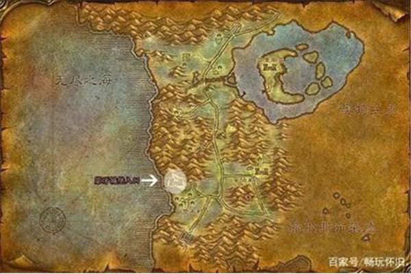 魔兽世界风暴之城前往影牙城堡,魔兽世界路线图影牙城堡
