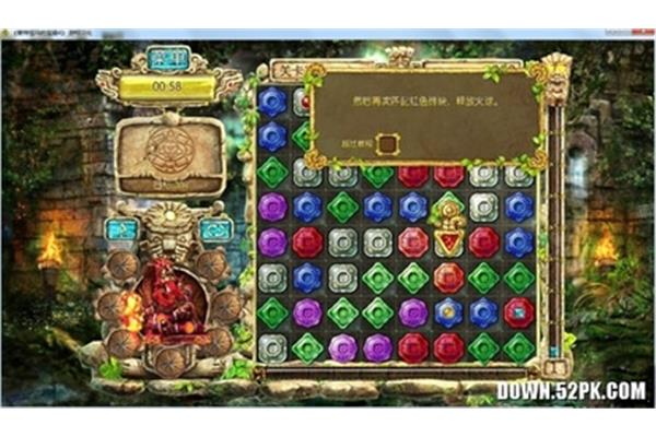 寻求蒙特祖玛宝藏3的谜题,下载完整的幻想游戏