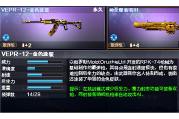 cf挑战模式中最好用的枪是什么?cf手游挑战最高分的枪