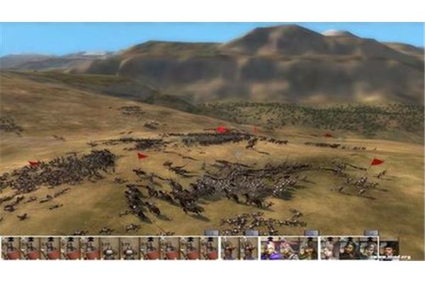 一款模拟古代士兵作战的游戏,可以指挥部队作战