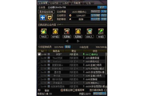 DNF公会频道、DNF公会频道灰色