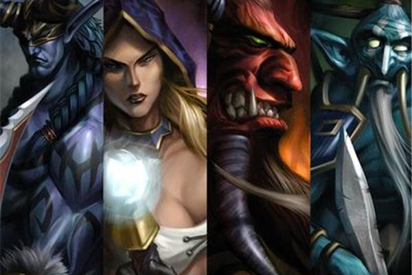 魔兽争霸3dota英雄,Dota1新手玩什么英雄?