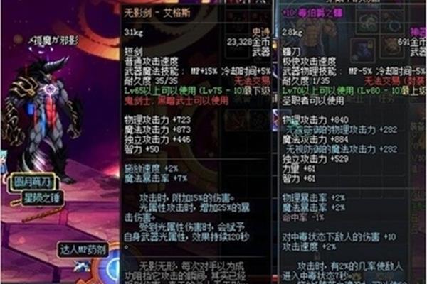 Dnf 无影剑艾格斯多少钱?DNF和DNF有什么不同?