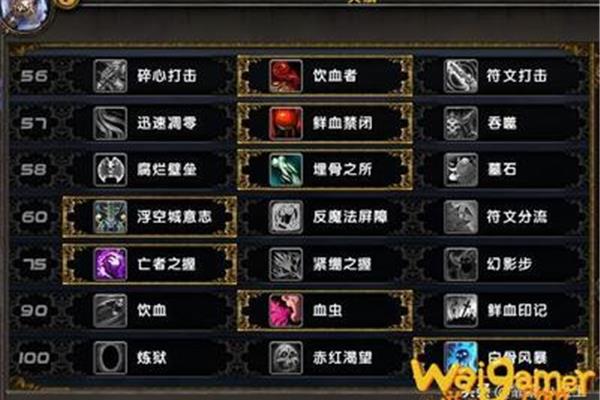 80 血dk输出天赋及手法,335 血dk输出天赋及手法