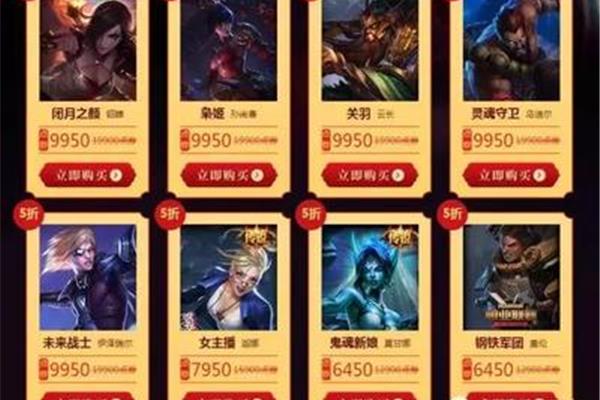 英雄联盟t1到t7皮肤,英雄联盟皮肤t1t2