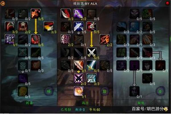 魔兽怀旧服60盗贼副本天赋,魔兽世界60盗贼天赋