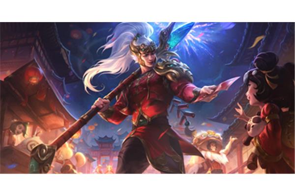 LOL 赵信皮肤,英雄联盟手游穿魔锋赵信皮肤