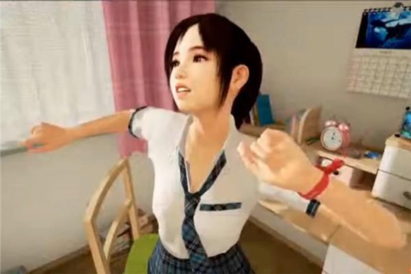 Vr 虚拟女友游戏,求和女生玩手机游戏