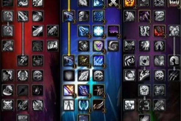 魔兽世界80级dk输出天赋,魔兽80级dk天赋详解