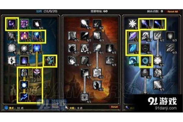 60级魔兽法师天赋增加秩序,60级魔兽怀旧服法师天赋