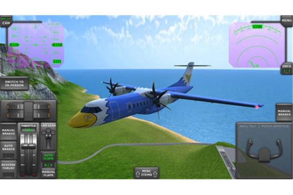 十佳飞行模拟游戏,航空模拟器2024