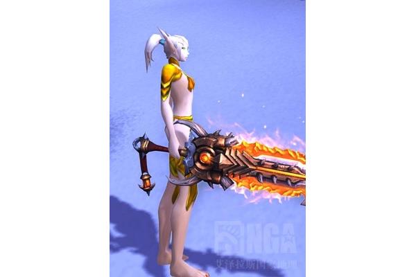 9.0好看的双手剑幻视,是魔兽世界幻视光效最好的双手剑