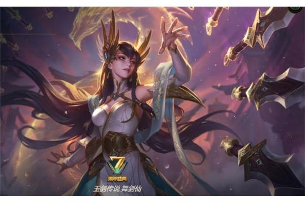手机游戏刀妹皮肤,玉剑仙刀妹皮肤