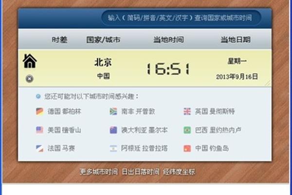 全球时间软件,下载世界时间