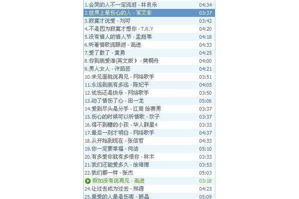 好歌歌名推荐,好歌歌词推荐