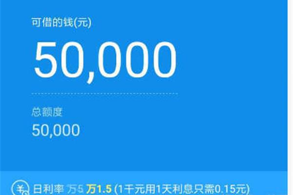 微信贷款平台的利息是多少,借呗的利息是多少?