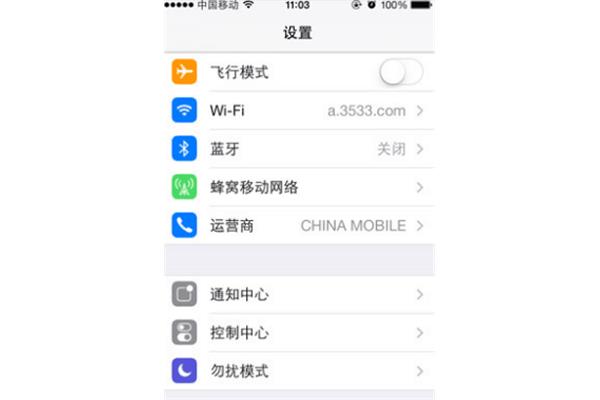 如何在苹果手机nssad99上显示流量