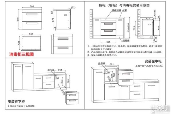厨房嵌入式消毒柜,集成灶十大品牌