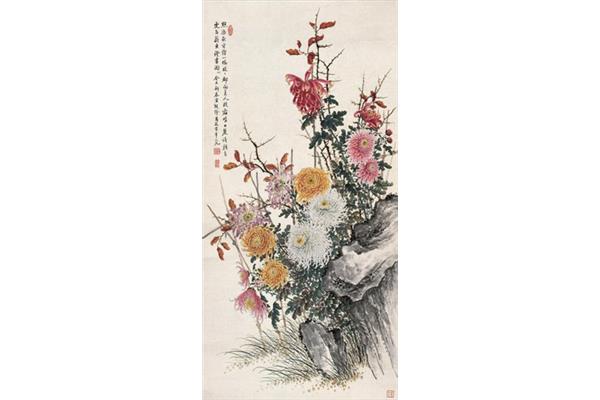 虽然搬回家与郭全时,尚未盛开虽然秋天已经到来的一句话