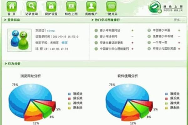 提醒家人绿色上网插件关闭(科技互联网工具app)