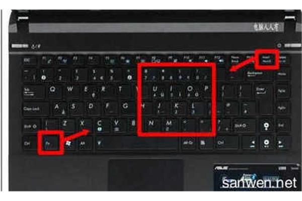 Acer 电脑键盘字母变数字,华硕键盘字母转换成数字解决方案